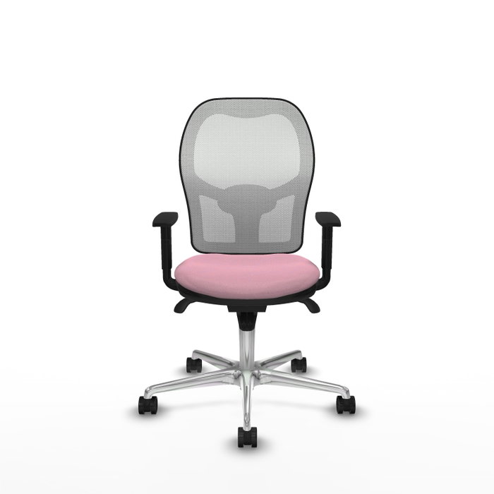 PIQUERAS Y CRESPO Silla de oficina Jorquera Rosa y Blanco PIQUERAS Y CRESPO Silla de oficina Jorquera Rosa y Blanco