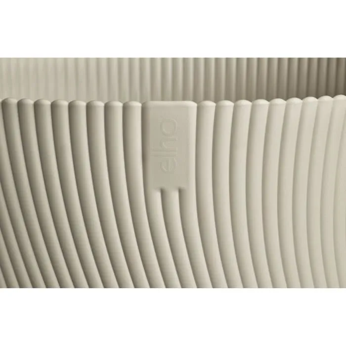 ELHO Maceta Sereh Round 30 Beige 8711904534790 L 30 x A 29,5 x A 25 cm 100% reciclado
