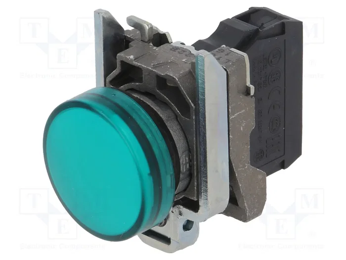 Schneider Electric Harmony XB4 Lámpara de control verde 22mm Schneider Electric Harmony XB4 Lámpara de control verde 22mm