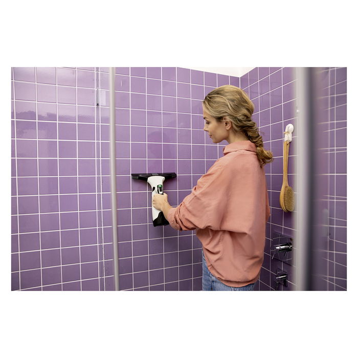 Kärcher Limpiacristales WV 5 Plus N, Blanco, Sin Cables, Ancho de Trabajo 28 cm, 105 m²