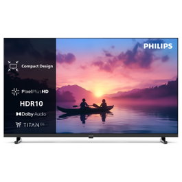 Philips 24PHS6000/12 24Pulgadas/61 cm Smart TV LED HD 1366 x 768 Negro con WiFi, HDR10, Triple Sintonizador, 3xHDMI, USB, Alexa, Titan OS