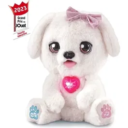 Vtech VT3417765636059 Kisskiss, Mi Beso de Perrito - Juguete Interactivo para Bebés - Idioma Francés