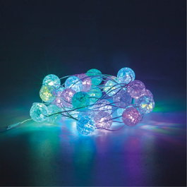 GSC Evolution Guirnalda de bolas LED inteligente 3M RGB con USB y mando