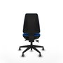 PIQUERAS Y CRESPO Silla de oficina Elche con mecanismo Asincro Azul