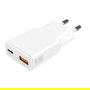 4smarts Cargador PDPlug Slim Duos 30W GaN USB-C + USB-A Blanco