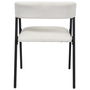 Home Deco Factory Silla Diseño Scott Beige Cocooning
