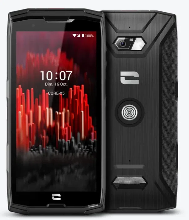 Crosscall CORE-X5 Smartphone Resistente 4G IP68, Android 11, Pantalla 5.45" IPS, 6GB RAM, 64GB, Snapdragon 665, Cámara 48MP, Batería 4940mAh, Negro