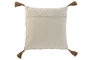 DKD Home Decor Cojín India 1c24 Boho Algodón Lino 45 x 45 cm
