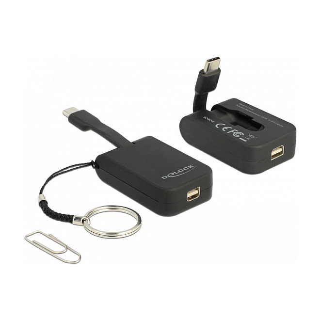 DeLOCK Adaptador USB Tipo C a mini DisplayPort 4K 60 Hz 63939
