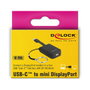 DeLOCK Adaptador USB Tipo C a mini DisplayPort 4K 60 Hz 63939