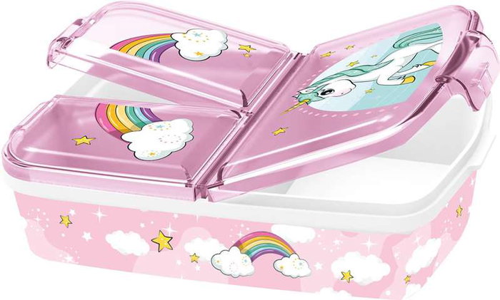 Stor Sandwichera Multiple Unicorn Rainbow 18x13.50x6 cm Stor Sandwichera Multiple Unicorn Rainbow 18x13.50x6 cm