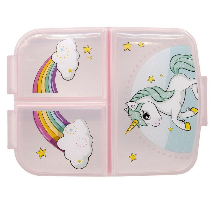 Stor Sandwichera Multiple Unicorn Rainbow 18x13.50x6 cm