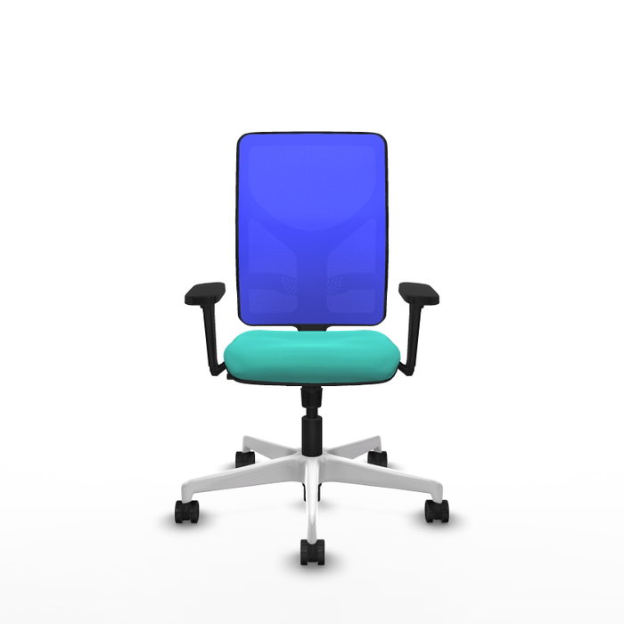 PIQUERAS Y CRESPO Silla de oficina Motilla con mecanismo Sincro, Turquesa y Azul PIQUERAS Y CRESPO Silla de oficina Motilla con mecanismo Sincro, Turquesa y Azul