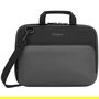 Targus Maletín Funda Clásica para Portátil/Chromebook 11.6" (29.5 cm), Modelo TED006GL, Negro Gris, Poliuretano, 380g
