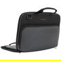 Targus Maletín Funda Clásica para Portátil/Chromebook 11.6" (29.5 cm), Modelo TED006GL, Negro Gris, Poliuretano, 380g