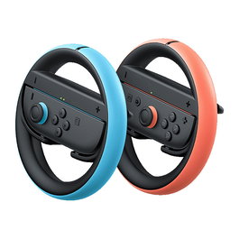 Nintendo 10015099 - Volante Accesorio para Joy-Con 2, Compatible con Nintendo Switch 2, Color Negro/Azul/Rojo, Material Plástico