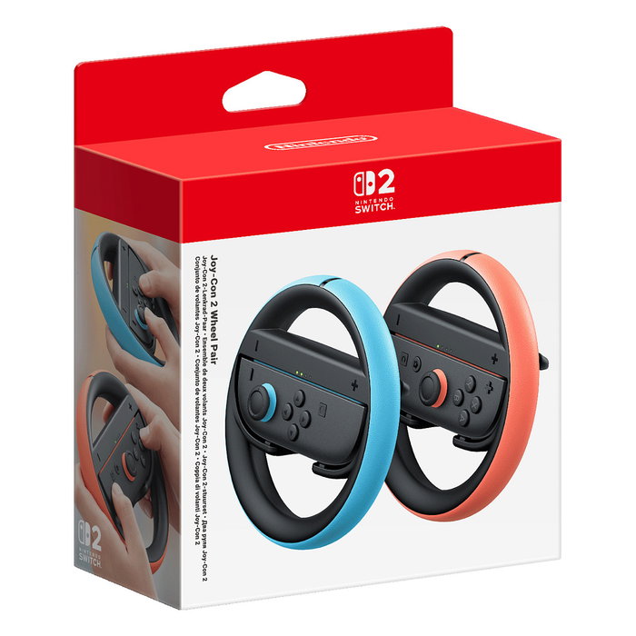 Nintendo Joy-Con 2 Wheel Pair Azul y Rojo Nintendo Joy-Con 2 Wheel Pair Azul y Rojo