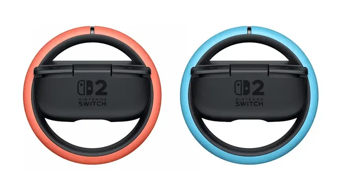 Nintendo Joy-Con 2 Wheel Pair Azul y Rojo Nintendo Joy-Con 2 Wheel Pair Azul y Rojo