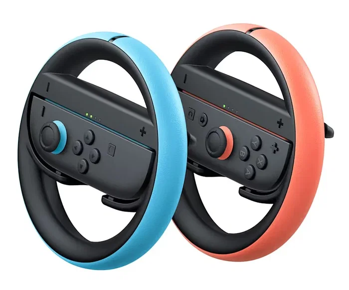 Nintendo Joy-Con 2 Wheel Pair Azul y Rojo Nintendo Joy-Con 2 Wheel Pair Azul y Rojo