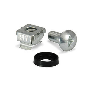 EQUIP Set de tuercas de jaula y tornillos M6 (50 unidades) EQUIP Set de tuercas de jaula y tornillos M6 (50 unidades)