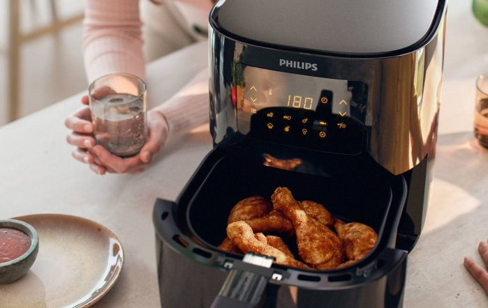 Philips Airfryer L HD9252/70 Serie 3000 Freidora sin aceite 4,1 L Negra