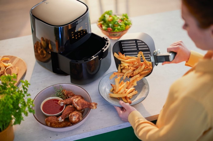 Philips Airfryer L HD9252/70 Serie 3000 Freidora sin aceite 4,1 L Negra