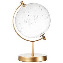 Home Deco Factory Globo Cristal Decor Constelac Colección Lounge Metal