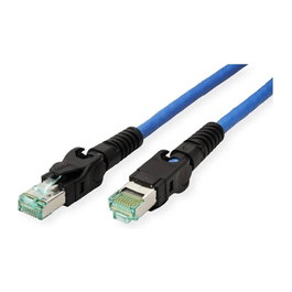 Easylan VarioBoot Cable de red Cat.6A S/FTP RJ45 1m Azul
