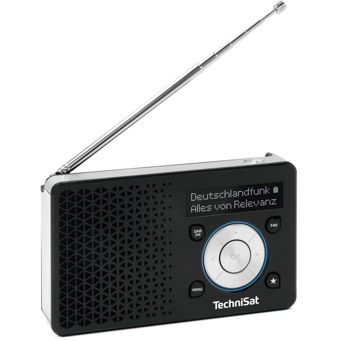 TechniSat DIGITRADIO 1 A Negro/Plata TechniSat DIGITRADIO 1 A Negro/Plata