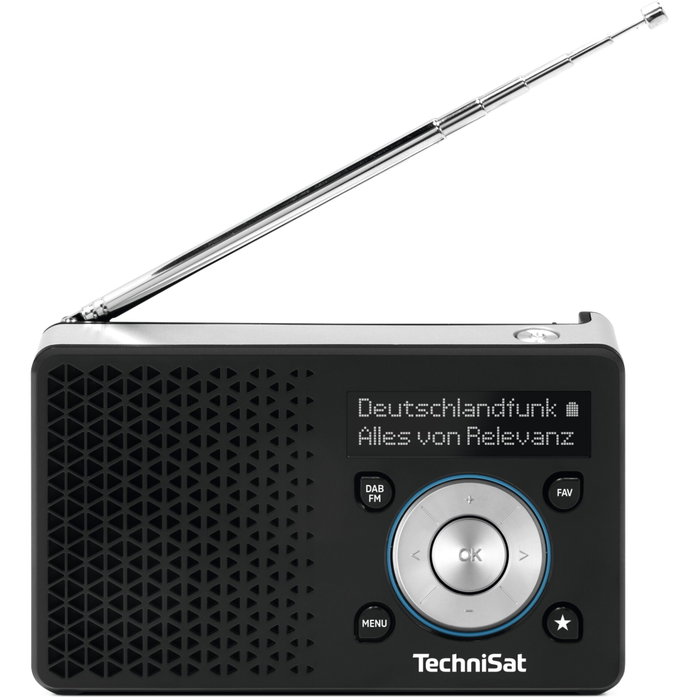 TechniSat DIGITRADIO 1 A Negro/Plata TechniSat DIGITRADIO 1 A Negro/Plata
