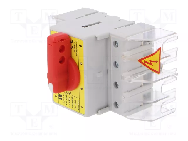 SPAMEL RSI-4063-W03 Interruptor de aislamiento de 4 polos, 63A, 400VAC