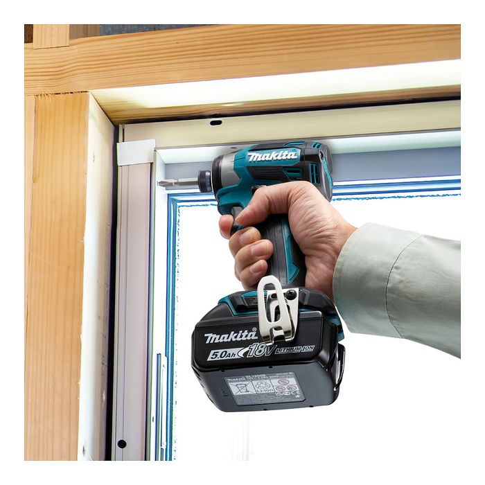 Makita DTD173RTJ Destornillador de impacto, 18V, 5Ah, Batería incluida
