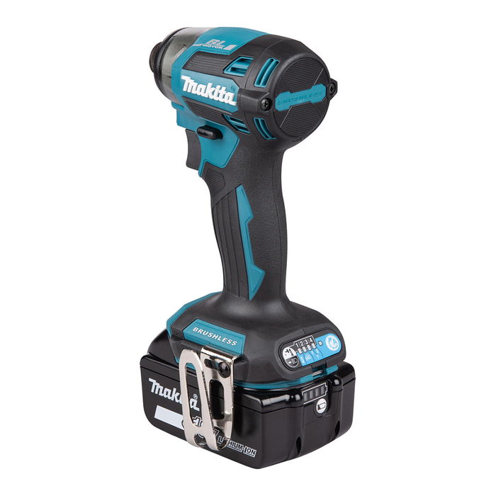 Makita DTD173RTJ Destornillador de impacto, 18V, 5Ah, Batería incluida