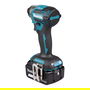 Makita DTD173RTJ Destornillador de impacto, 18V, 5Ah, Batería incluida