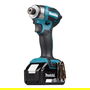 Makita DTD173RTJ Destornillador de impacto, 18V, 5Ah, Batería incluida