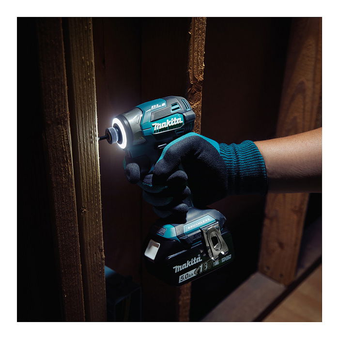 Makita DTD173RTJ Destornillador de impacto, 18V, 5Ah, Batería incluida