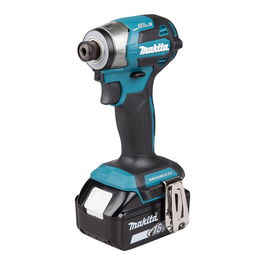 Makita DTD173RTJ Destornillador de impacto, 18V, 5Ah, Batería incluida