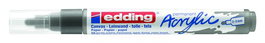 Marcador Acrylic Edding 5100 Conico (2-3 Mm) Antracita (Set de 10)