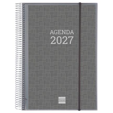 Finocam Agenda de Espiral Personalizable A4 2027 con Tapa de Polipropileno Finocam Agenda de Espiral Personalizable A4 2027 con Tapa de Polipropileno