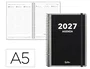 Liderpapel Agenda de oficina 2027 A5 semana vista bilingüe
