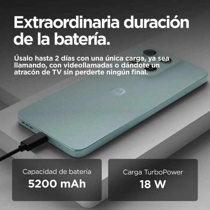 Motorola moto g15 8 GB RAM, 512 GB de almacenamiento, 6,72 pulg, Azul claro