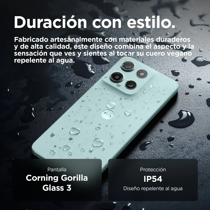 Motorola moto g15 8 GB RAM, 512 GB de almacenamiento, 6,72 pulg, Azul claro