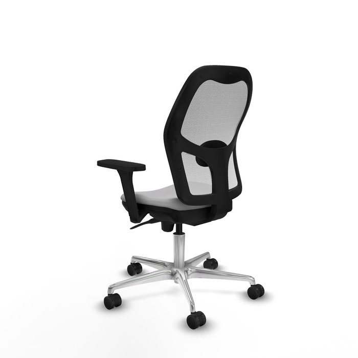 PIQUERAS Y CRESPO Silla de oficina Jorquera Gris claro y Blanco PIQUERAS Y CRESPO Silla de oficina Jorquera Gris claro y Blanco