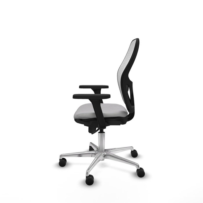 PIQUERAS Y CRESPO Silla de oficina Jorquera Gris claro y Blanco PIQUERAS Y CRESPO Silla de oficina Jorquera Gris claro y Blanco