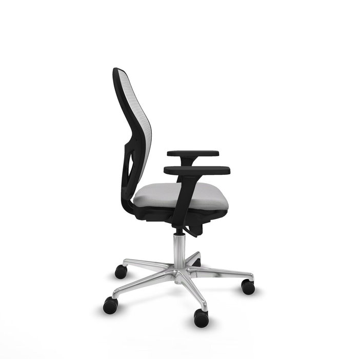 PIQUERAS Y CRESPO Silla de oficina Jorquera Gris claro y Blanco PIQUERAS Y CRESPO Silla de oficina Jorquera Gris claro y Blanco