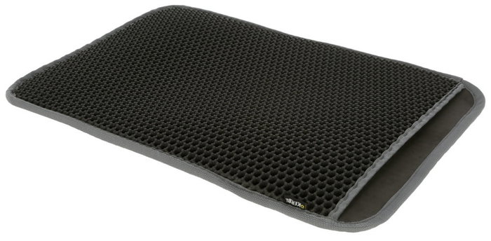 Kerbl Alfombra para Arenero con Filtro 58,5x41cm - EVA Suave - Diseño Panal Corrugado