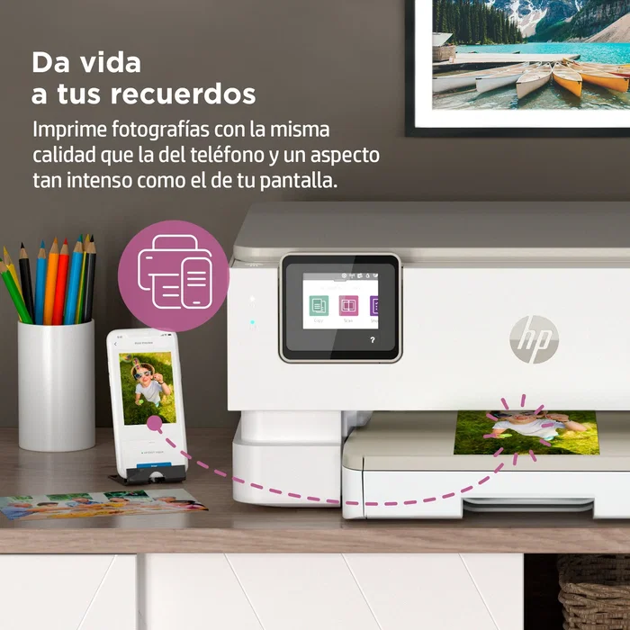 HP ENVY Inspire 7220e Wi-Fi Dúplex Blanca Multifunción