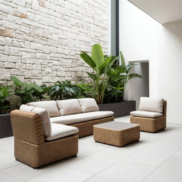 Conjunto Jardín Pe Exterior 1 cm