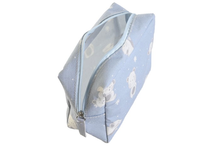 DKD Home Decor Neceser Sweet baby 23 Rosa Azul Impermeable Canvas Osos 6 x 12 x 15 cm (2 Unidades) DKD Home Decor Neceser Sweet baby 23 Rosa Azul Impermeable Canvas Osos 6 x 12 x 15 cm (2 Unidades)