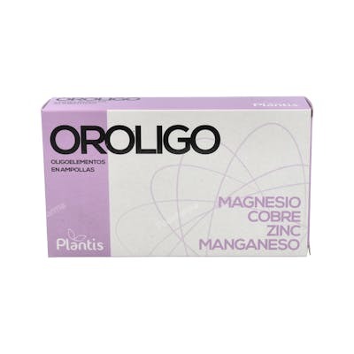 PLANTIS OROLIGO (Cu-Mg-Mn-Zn) 20 ampollas PLANTIS OROLIGO (Cu-Mg-Mn-Zn) 20 ampollas